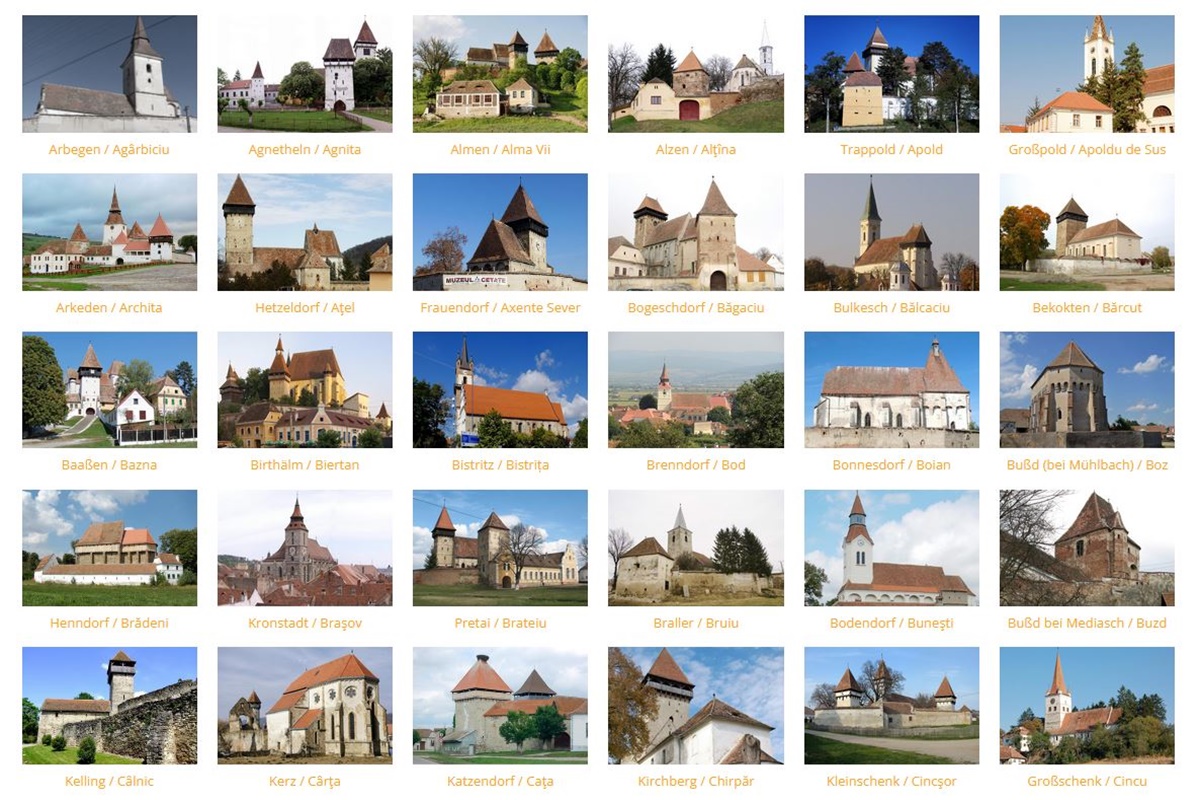 Kirchenburgen in Siebenbürgen (Transsilvanien)